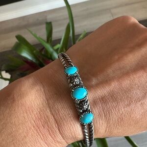 Turquoise Silver Bracelet